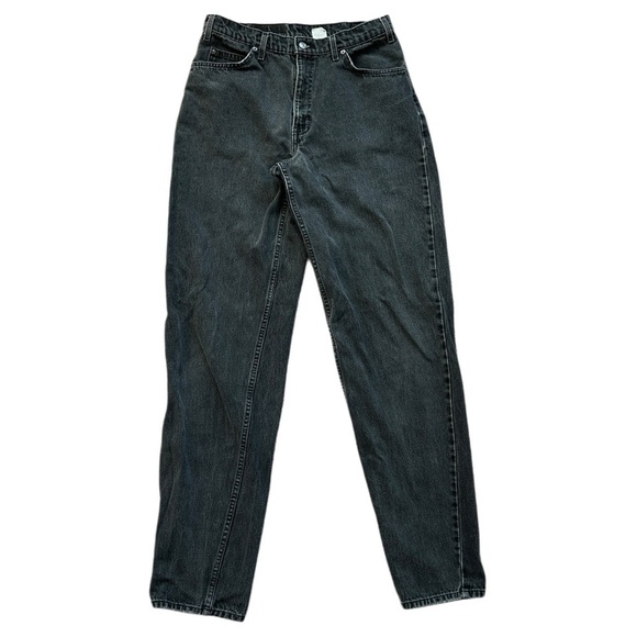 Levi's Denim - Levi's Vintage Charcoal Gray Orange Tab 560 Loose Fit Tapered Leg Jeans 34x36